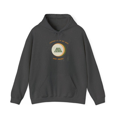 If I’m Not Back Send Snacks Hoodie - Unisex Camping Sweatshirt, Cozy Outdoor Apparel, Gift for Campers, Adventure & Travel Gear, Summer Nights Top