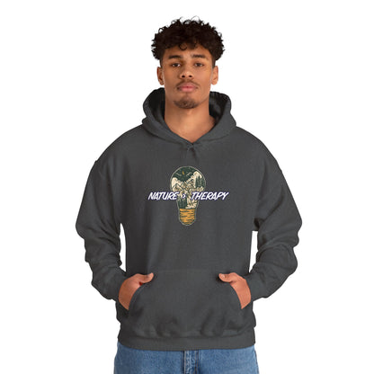 Nature Is Greater Than Therapy Hoodie – Cozy Unisex Sweatshirt for Nature Lovers, Outdoor Adventure Apparel, Perfect Gift for Campers, Hikers, and Nature Enthusiasts
