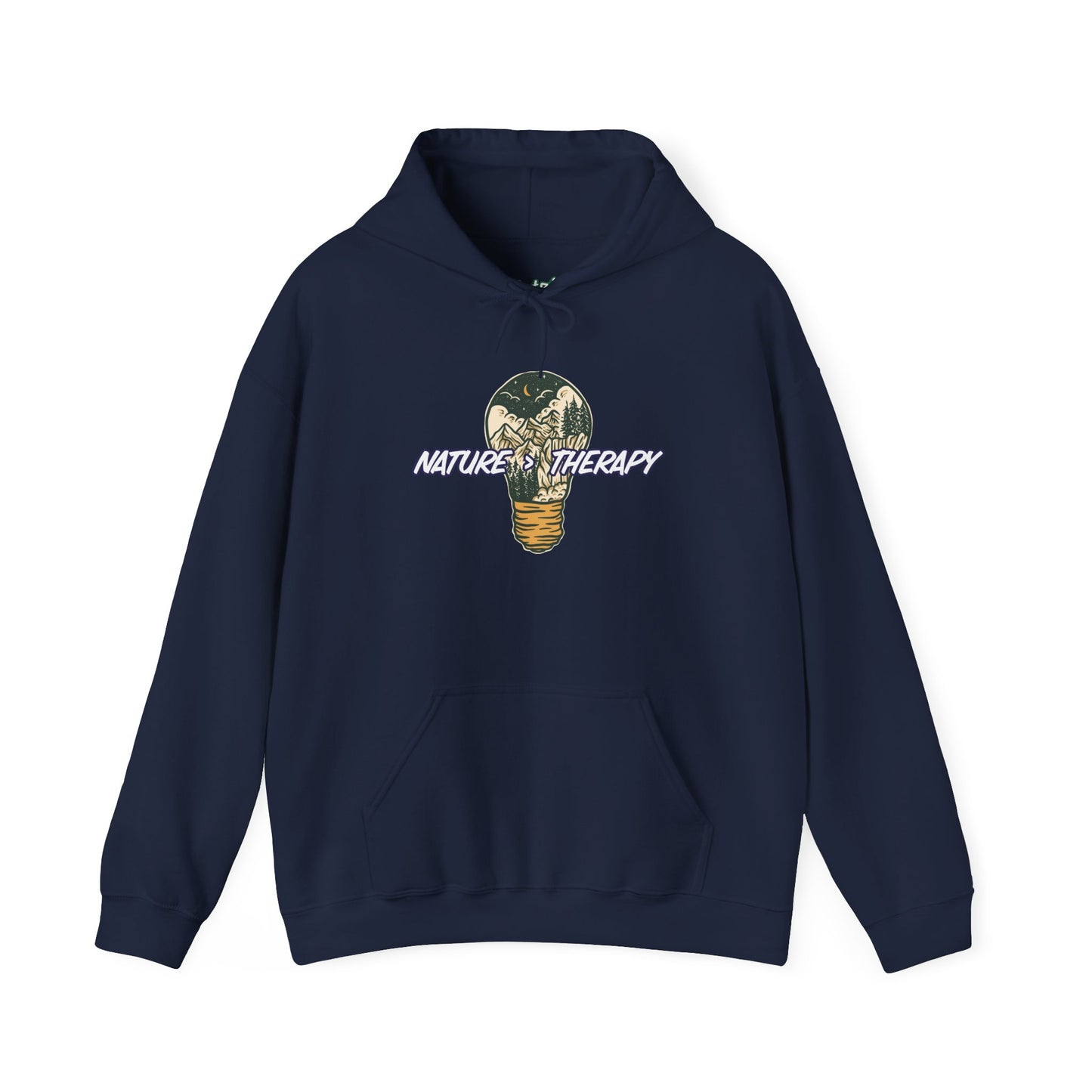 Nature Is Greater Than Therapy Hoodie – Cozy Unisex Sweatshirt for Nature Lovers, Outdoor Adventure Apparel, Perfect Gift for Campers, Hikers, and Nature Enthusiasts