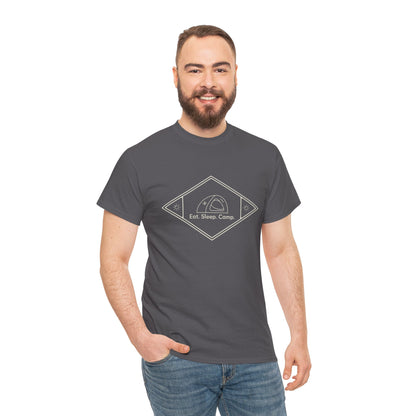 Eat Sleep Camp T-Shirt – Unisex Camping Shirt for Outdoor Lovers, Adventure Tee, Nature Enthusiast Gift, Cozy Campfire Apparel