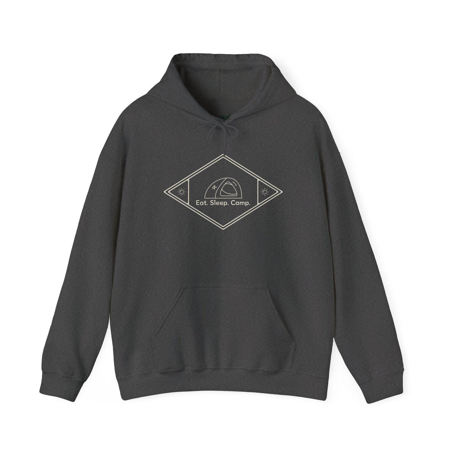 Eat. Sleep. Camp - Cozy Unisex Camping Hoodie, Outdoor Adventure Apparel, Gift for Campers and Nature Lovers, Summer Camping Gear