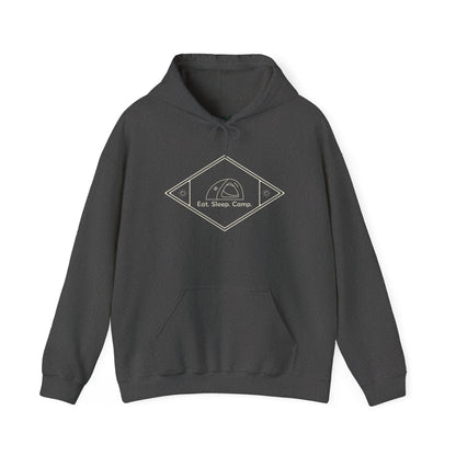 Eat. Sleep. Camp - Cozy Unisex Camping Hoodie, Outdoor Adventure Apparel, Gift for Campers and Nature Lovers, Summer Camping Gear