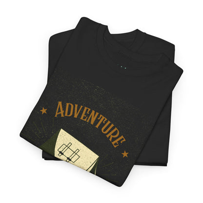 Adventure After Breakfast T-Shirt - Funny Outdoor and Hiking Tee for Nature Lovers, Camping Unisex Cotton Shirt, Travel and Adventure Gift