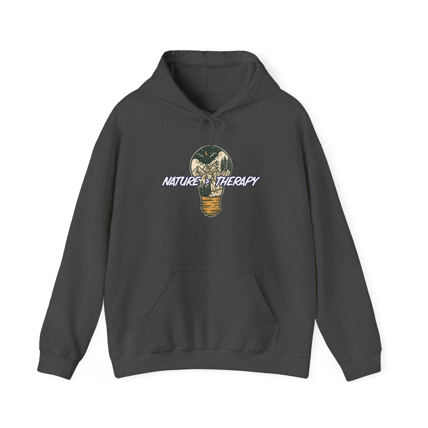 Nature Is Greater Than Therapy Hoodie – Cozy Unisex Sweatshirt for Nature Lovers, Outdoor Adventure Apparel, Perfect Gift for Campers, Hikers, and Nature Enthusiasts