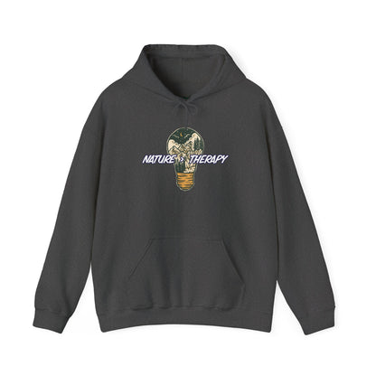 Nature Is Greater Than Therapy Hoodie – Cozy Unisex Sweatshirt for Nature Lovers, Outdoor Adventure Apparel, Perfect Gift for Campers, Hikers, and Nature Enthusiasts