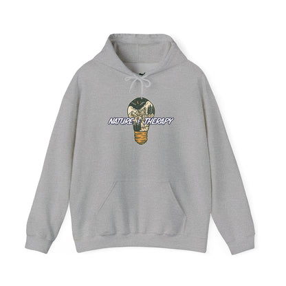Nature Is Greater Than Therapy Hoodie – Cozy Unisex Sweatshirt for Nature Lovers, Outdoor Adventure Apparel, Perfect Gift for Campers, Hikers, and Nature Enthusiasts