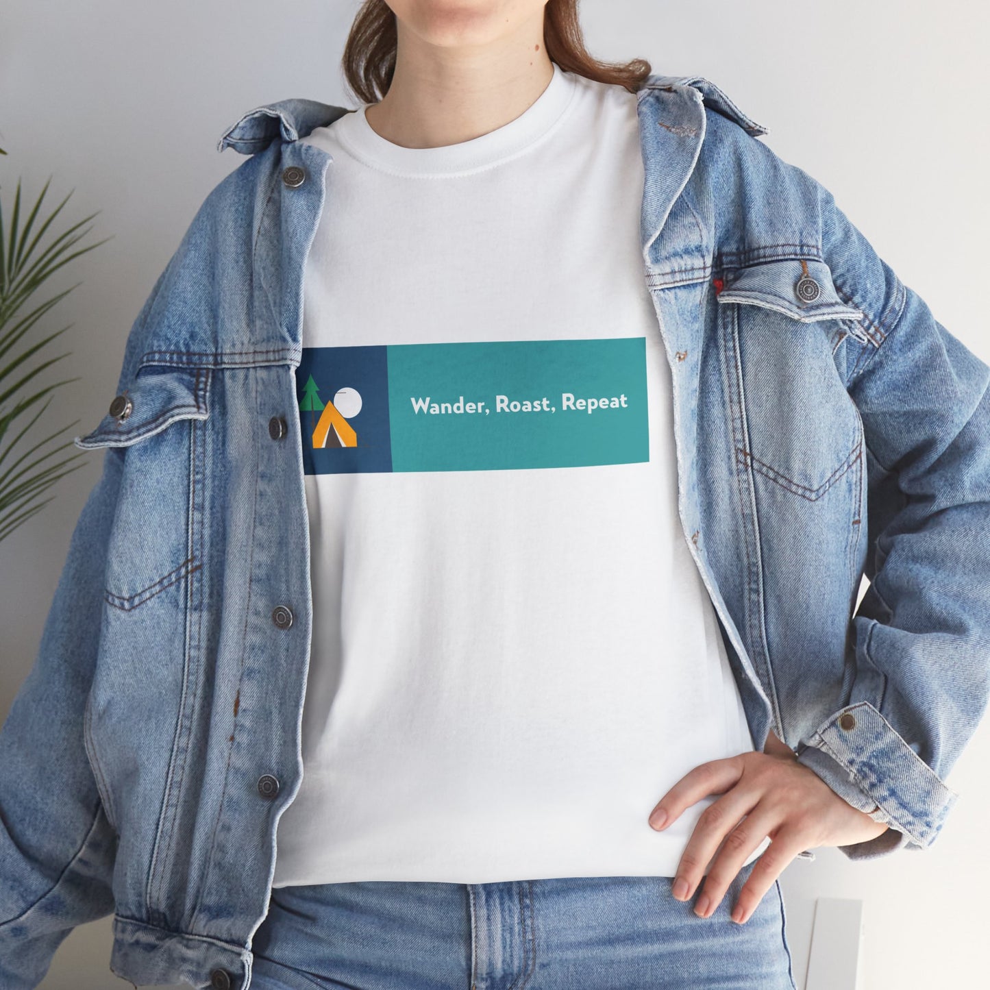 Wander, Rest, Repeat – Travel & Adventure T-Shirt for Explorers | Unisex Heavy Cotton Tee, Cozy Vacation Shirt, Relaxing Daily Reminder Tee, Travel Gift