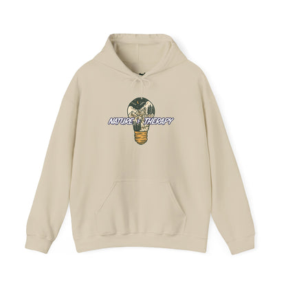 Nature Is Greater Than Therapy Hoodie – Cozy Unisex Sweatshirt for Nature Lovers, Outdoor Adventure Apparel, Perfect Gift for Campers, Hikers, and Nature Enthusiasts