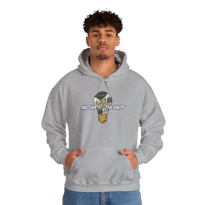 Nature Is Greater Than Therapy Hoodie – Cozy Unisex Sweatshirt for Nature Lovers, Outdoor Adventure Apparel, Perfect Gift for Campers, Hikers, and Nature Enthusiasts