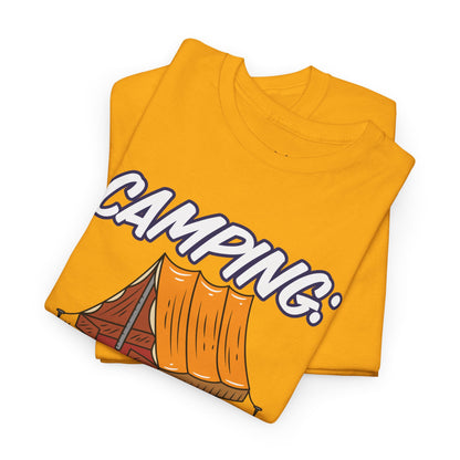 Pitchin Tents, Makin Friends – Funny Camping T-Shirt for Outdoor Enthusiasts, Hikers & Nature Lovers | Unisex Summer Camp Tee Gift