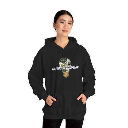 Nature Is Greater Than Therapy Hoodie – Cozy Unisex Sweatshirt for Nature Lovers, Outdoor Adventure Apparel, Perfect Gift for Campers, Hikers, and Nature Enthusiasts