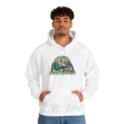May the Forest Be With You Hoodie – Nature-Inspired Outdoor Sweatshirt for Camping, Hiking, and Travel, Cozy Unisex Adventure Gift for Nature Lovers