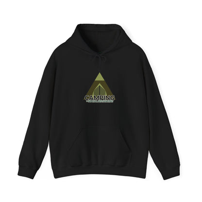 Camping Equals Social Distancing - Adventure Hoodie, Cozy Outdoor Sweatshirt, Perfect for Campers, Great Gift for Nature Lovers, Warmth for Bonfire Nights