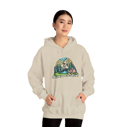 May the Forest Be With You Hoodie – Nature-Inspired Outdoor Sweatshirt for Camping, Hiking, and Travel, Cozy Unisex Adventure Gift for Nature Lovers