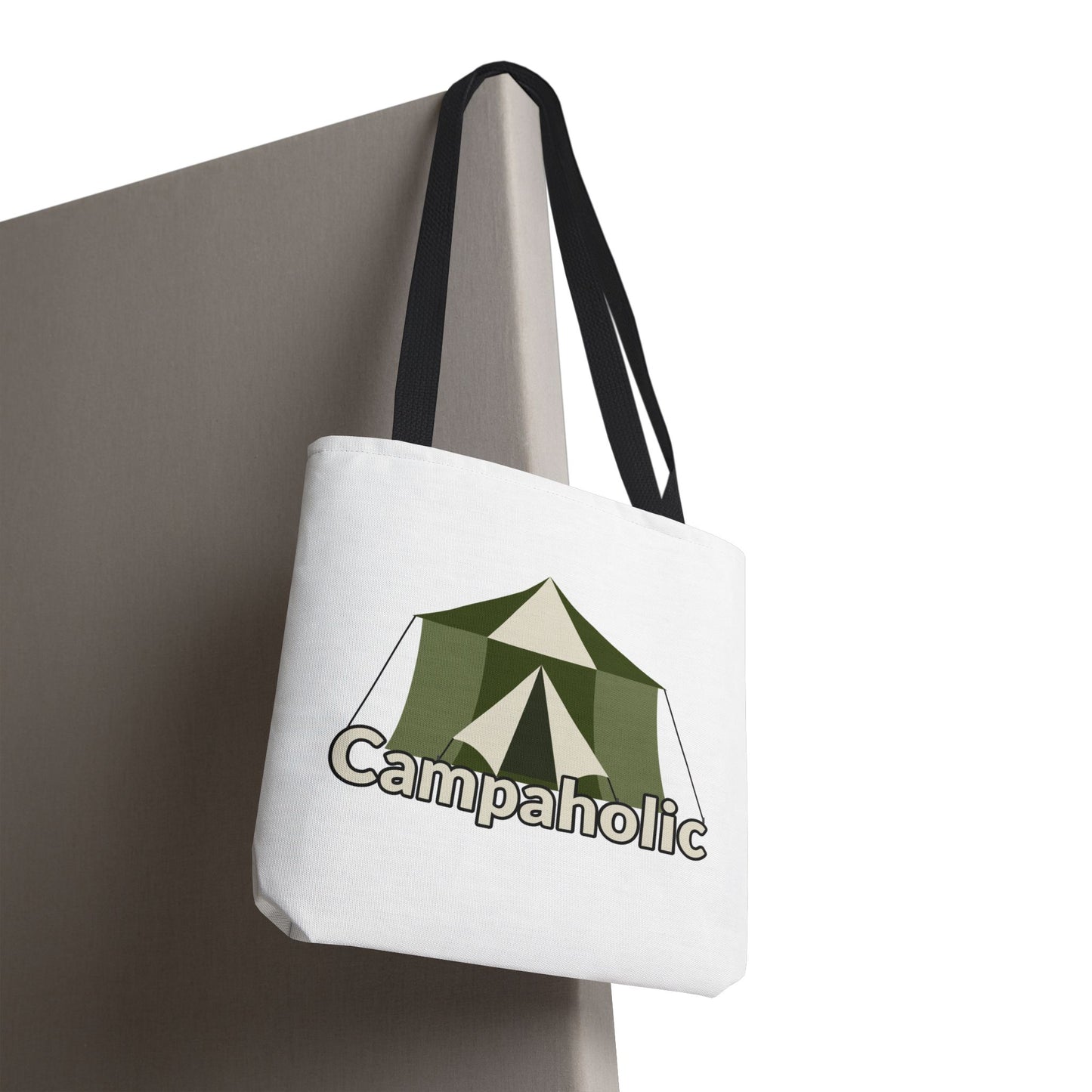 Campaholic Tote Bag – Funny Camping Gift for Campers