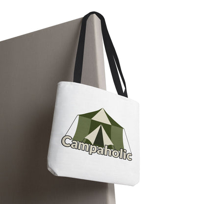 Campaholic Tote Bag – Funny Camping Gift for Campers
