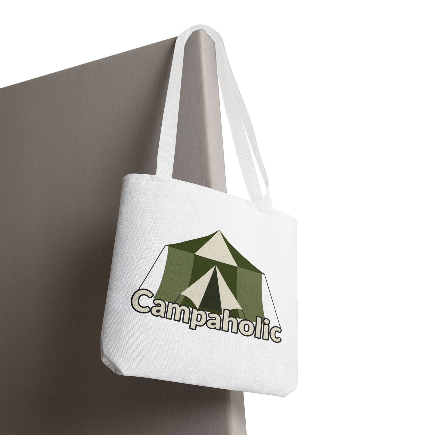 Campaholic Tote Bag – Funny Camping Gift for Campers