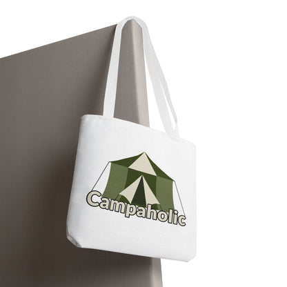 Campaholic Tote Bag – Funny Camping Gift for Campers