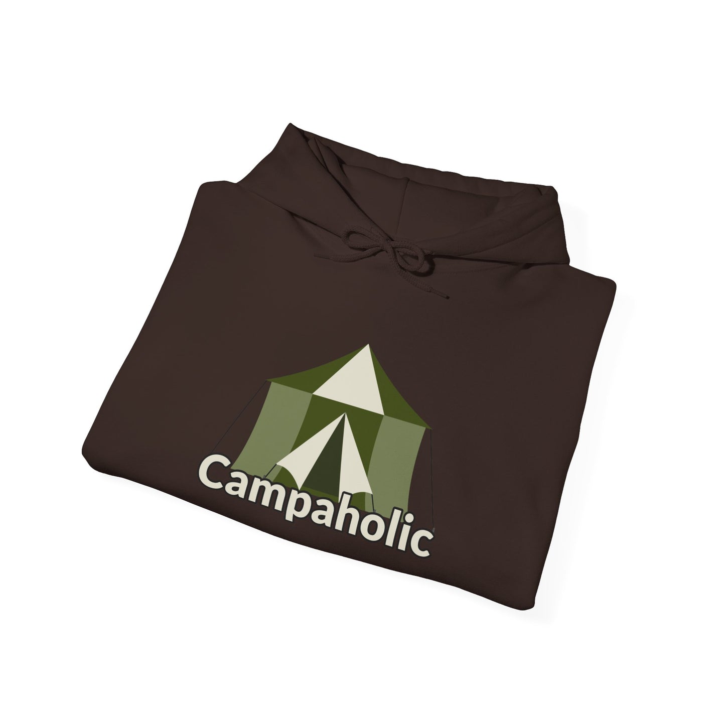 Campaholic Hoodie - Unisex Sweatshirt, Cozy Camping Sweatshirt for Campers and Outdoor Lovers, Adventure Apparel, Gift for Nature Enthusiasts