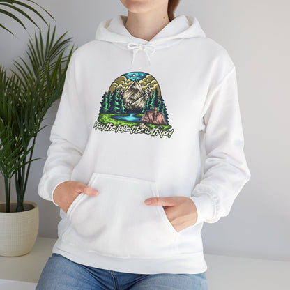 May the Forest Be With You Hoodie – Nature-Inspired Outdoor Sweatshirt for Camping, Hiking, and Travel, Cozy Unisex Adventure Gift for Nature Lovers