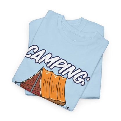 Pitchin Tents, Makin Friends – Funny Camping T-Shirt for Outdoor Enthusiasts, Hikers & Nature Lovers | Unisex Summer Camp Tee Gift