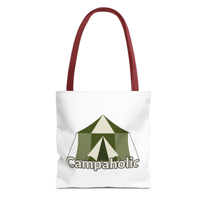 Campaholic Tote Bag – Funny Camping Gift for Campers