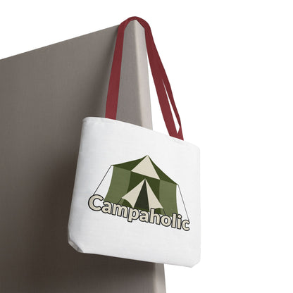 Campaholic Tote Bag – Funny Camping Gift for Campers