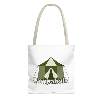 Campaholic Tote Bag – Funny Camping Gift for Campers