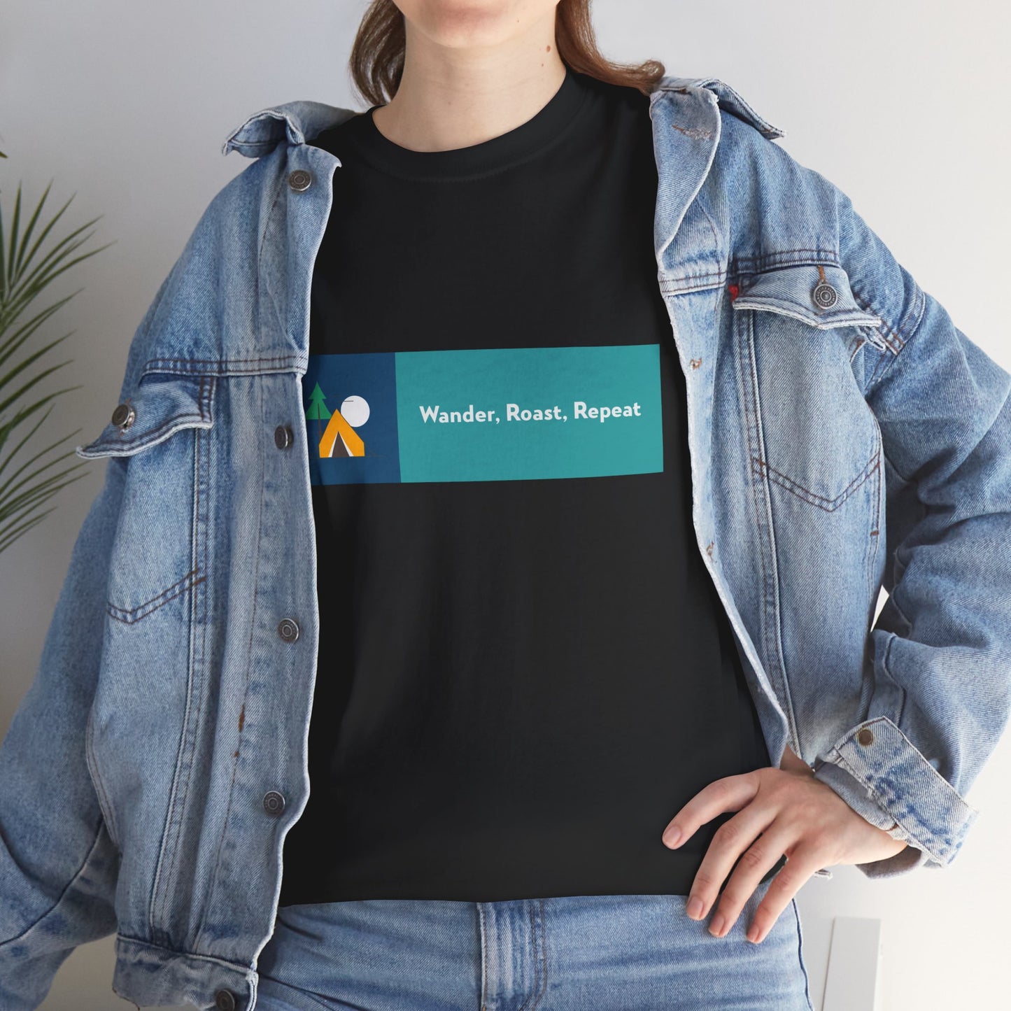 Wander, Rest, Repeat – Travel & Adventure T-Shirt for Explorers | Unisex Heavy Cotton Tee, Cozy Vacation Shirt, Relaxing Daily Reminder Tee, Travel Gift