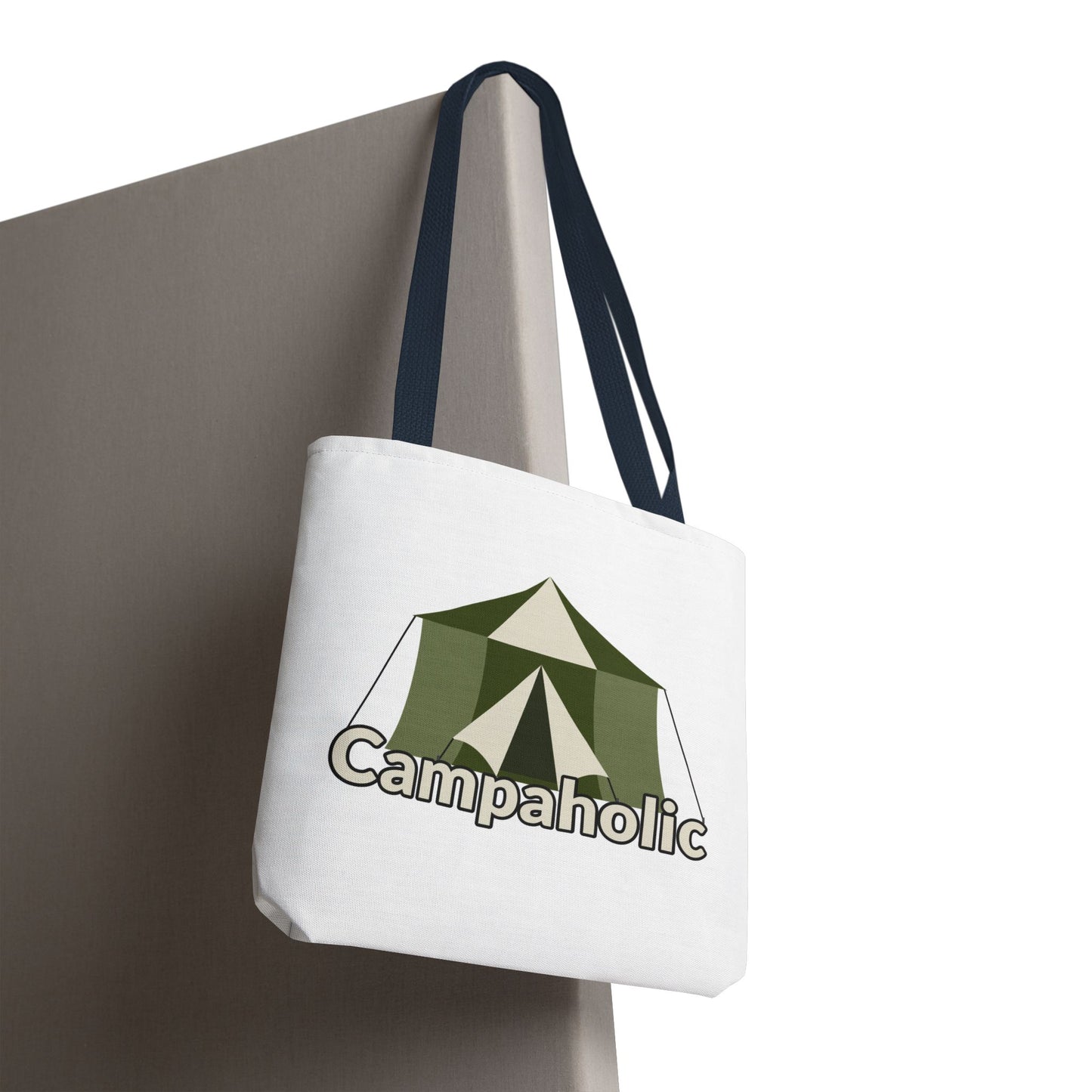 Campaholic Tote Bag – Funny Camping Gift for Campers