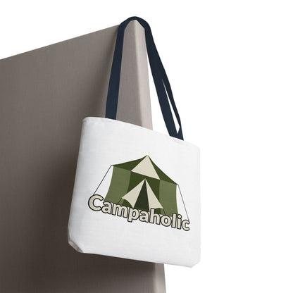 Campaholic Tote Bag – Funny Camping Gift for Campers