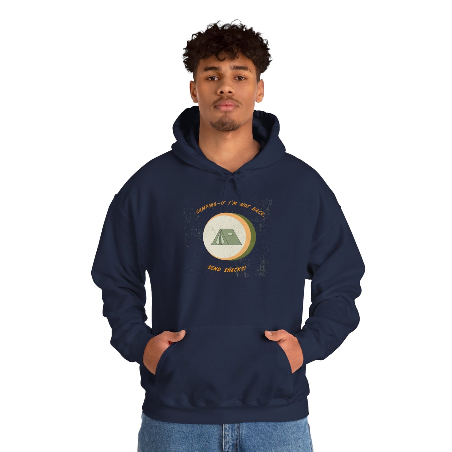 If I’m Not Back Send Snacks Hoodie - Unisex Camping Sweatshirt, Cozy Outdoor Apparel, Gift for Campers, Adventure & Travel Gear, Summer Nights Top
