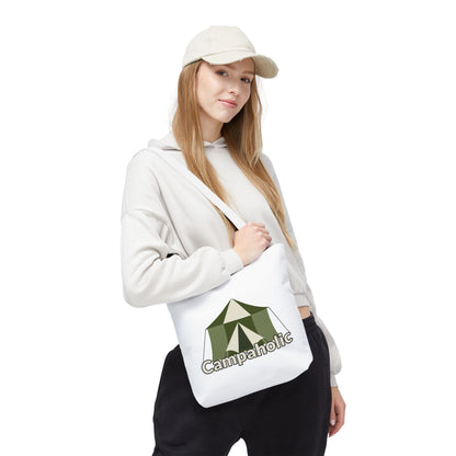 Campaholic Tote Bag – Funny Camping Gift for Campers