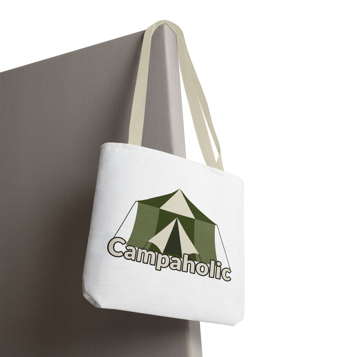 Campaholic Tote Bag – Funny Camping Gift for Campers