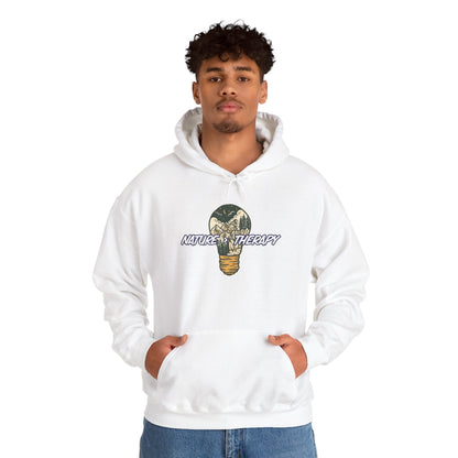 Nature Is Greater Than Therapy Hoodie – Cozy Unisex Sweatshirt for Nature Lovers, Outdoor Adventure Apparel, Perfect Gift for Campers, Hikers, and Nature Enthusiasts