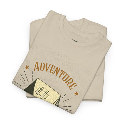 Adventure After Breakfast T-Shirt - Funny Outdoor and Hiking Tee for Nature Lovers, Camping Unisex Cotton Shirt, Travel and Adventure Gift