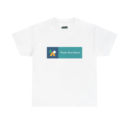 Wander, Rest, Repeat – Travel & Adventure T-Shirt for Explorers | Unisex Heavy Cotton Tee, Cozy Vacation Shirt, Relaxing Daily Reminder Tee, Travel Gift