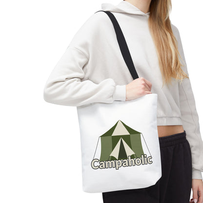 Campaholic Tote Bag – Funny Camping Gift for Campers