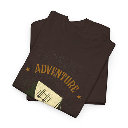 Adventure After Breakfast T-Shirt - Funny Outdoor and Hiking Tee for Nature Lovers, Camping Unisex Cotton Shirt, Travel and Adventure Gift